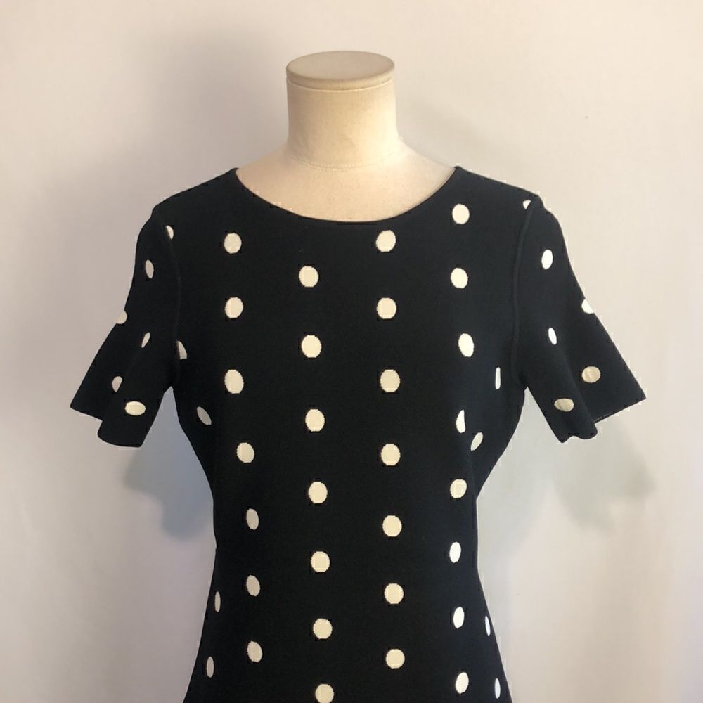 MILLY Polka Dot Mermaid Dress - Picture 4 of 6